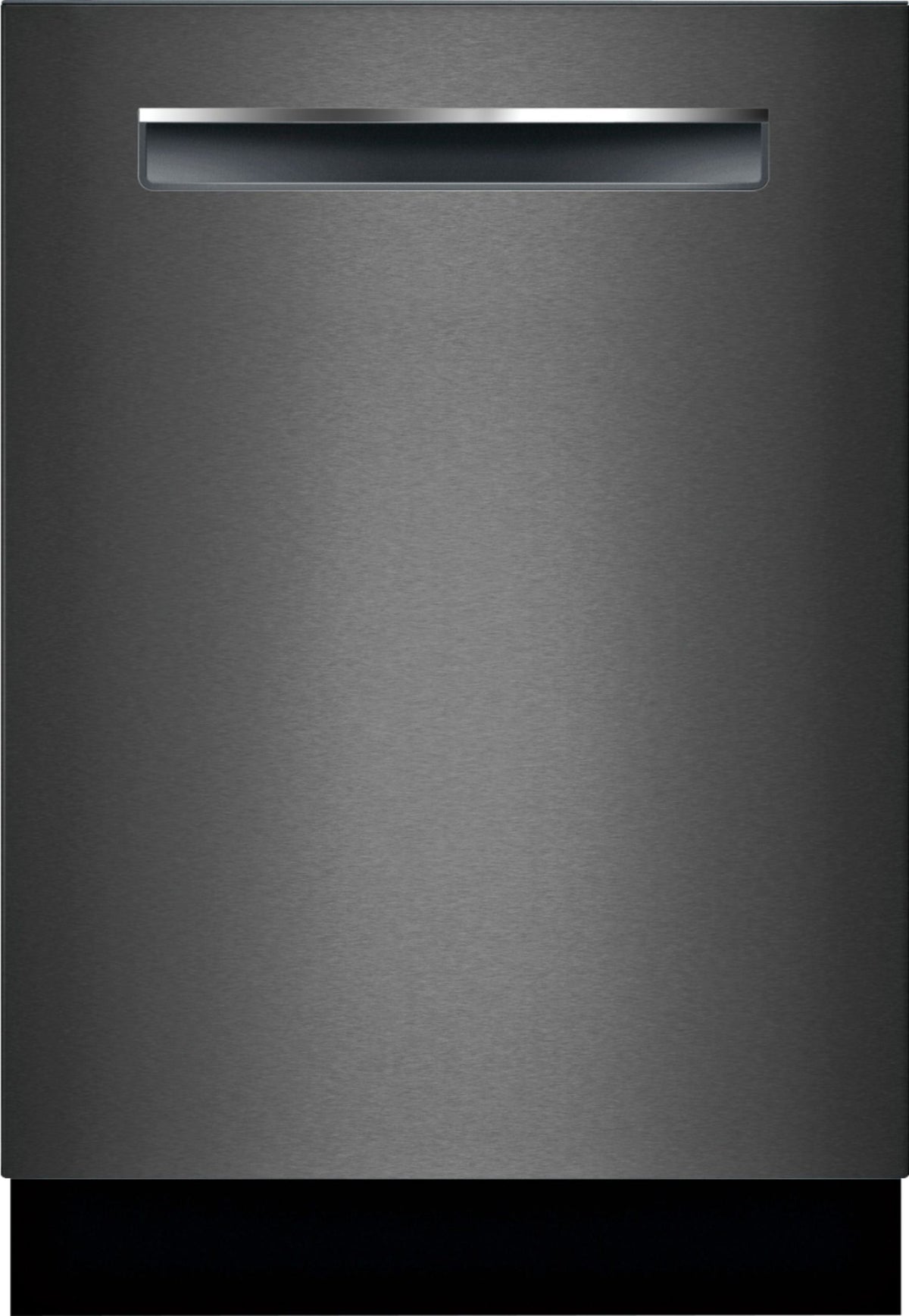 Bosch – 800 Series 24 Top Control Built-In Dishwasher with CrystalDry, Stainless Steel Tub, 3rd Rack, 42 dBa – Black stainless steel
