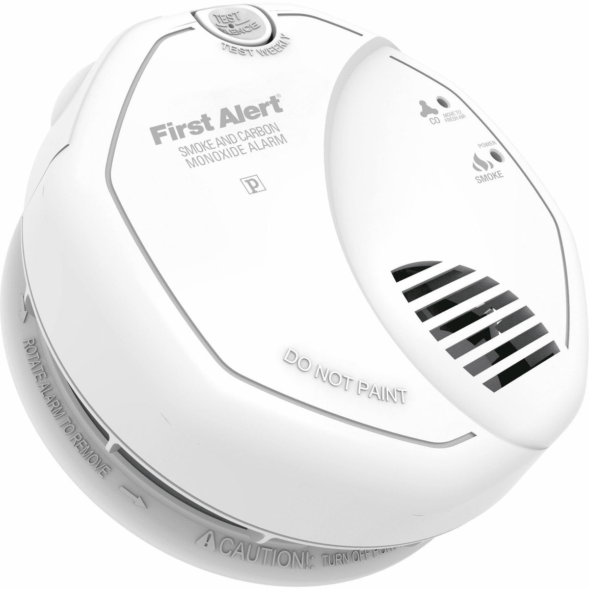 First Alert SC7010B Hardwired Photoelectric Smoke/Carbon Monoxide Alarm
