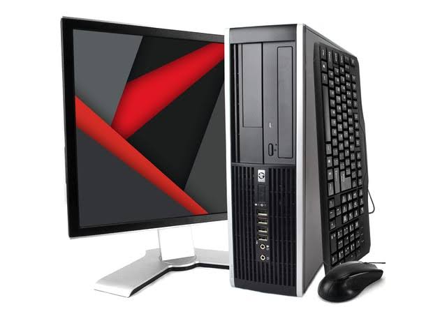 HP 6300 Professional Desktop Computer 8GB Ram 1TB HDD Windows 10 Home Includes 22in LCD Monitor, Mouse and Keyboard, Black