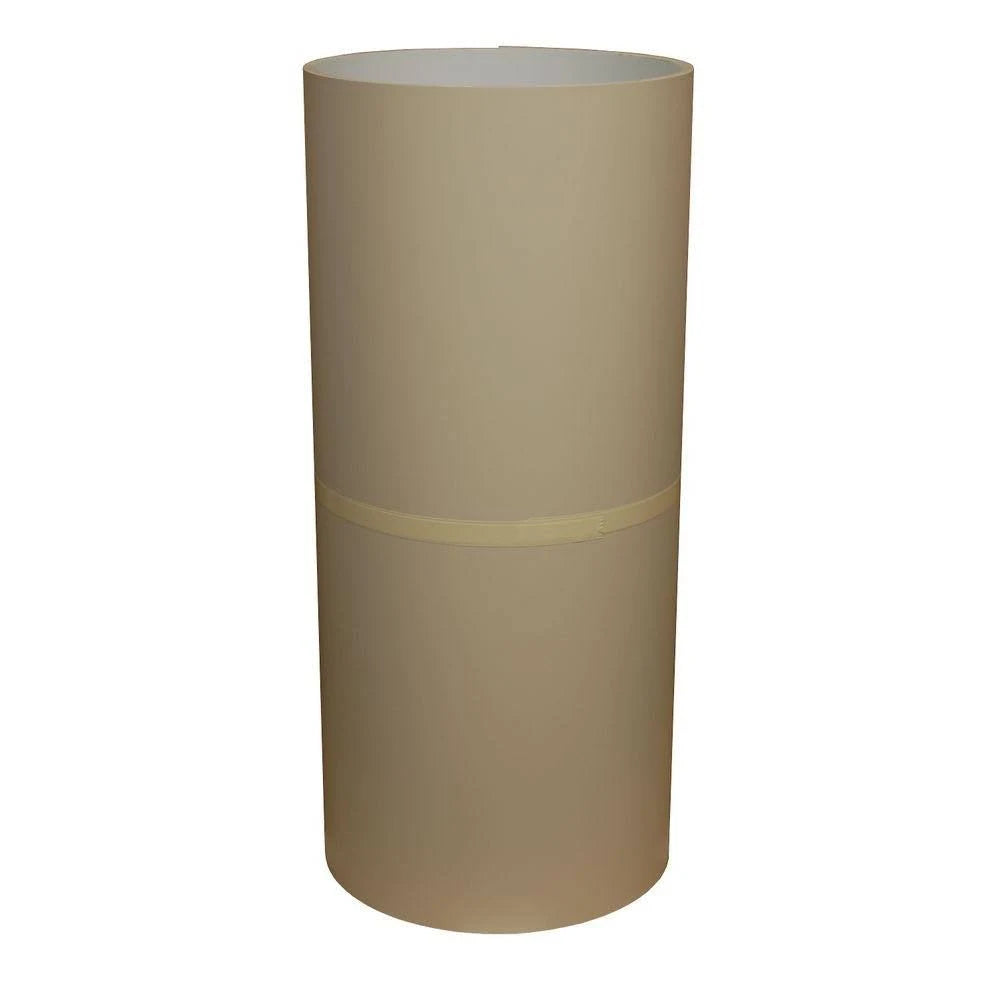 Amerimax Home Products 24 in. x 50 ft. Almond and White Aluminum Trim Coil