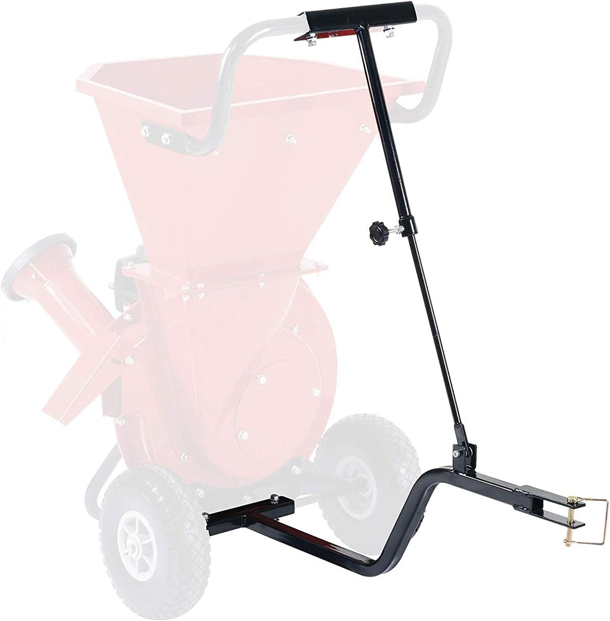 GreatCircleUSA Universal Wood Chipper Shredder Mulcher Tow Bar Kit PRO Heavy Duty Adjustable Accessory, Landworks, SuperHandy, Harbor Freight, Tazz & Earthquake (Wood Chipper NOT Included)