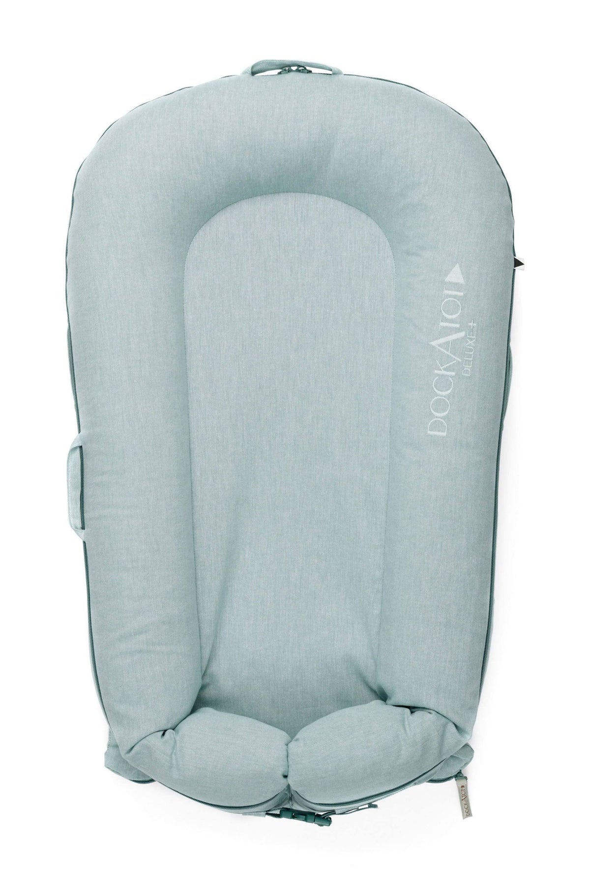 DockATot Deluxe+ Dock – Marine Chambray