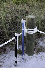 Ultimate XL Boat Sand Anchor by SandShark. Adjustable, Folds Up for Compact Storage. Screw Auger Design Holds & Protects Boats and Pontoons. Secures in Shallow Water, Beach, Sandbar w/Case