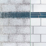 Basco 3500-44SRN Classic 64-1/2×22 High x 44×22 Wide Bypass Framed Shower Door with Silver