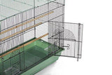 Prevue Pet Products SP1804-4 Flight Cage, Green/Black, 26×22 x 14×22 x 20×22