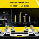 YHTAUTO 5×120 Hub Centric Wheel Spacers 1 Compatible with 1991-2011 BMW 1/3/5/6/7/8/M3/M5/M6/Z3/Z4/Z8 Series Tire Spacers M12x1.5 Studs, 72.56mm Hub Bore 5 Lug 2PCS Black