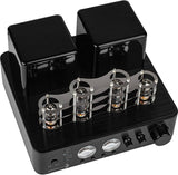 Dayton Audio HTA100BT Hybrid Stereo Tube Amplifier with Bluetooth USB AUX Phono in SUB Out 100W 2024 Best Sellers