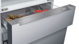 Bosch – 800 Series 20.5 Cu. Ft. 4-Door French Door Counter-Depth Smart Refrigerator – Stainless steel