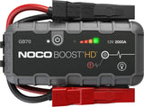 NOCO Boost HD GB70 2000 Amp 12-Volt UltraSafe Lithium Jump Starter Box, Car Battery Booster Pack, Portable Power Bank Charger, and Jumper Cables for Up to 8-Liter Gasoline and 6-Liter Diesel Engines