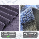 4 Pack Large Bath Towels Set 35×70 Black Oversized Bath Sheet Chair Towels, 600 GSM Ultra Soft & Absorbent Towels for Bathroom, Quick Dry Towel for Gym Hotel Camp Pool