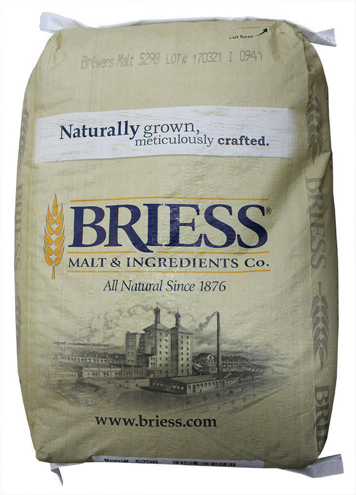 Briess 2-Row Brewers Malt for Home Brewing-50 lbs.