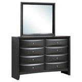 Glory Furniture Marilla 8 Drawer Dresser in Black – G1500-D
