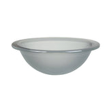 Decolav Translucence Frosted Crystal Glass Undermount Round Bathroom Sink 1000TU