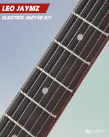 Leo Jaymz 39 Full Size ST Style Electric Guitar Starter Kit with SSH Pickup, 5W Portable Amp, Tuner, Gig Bag, Strap & Accessories (Violet Ocean)