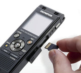 Olympus WS-853 Digital Voice Recorder – 8 GB – up to 260 hrs (MP3 Recording) – 64 kbps – Black
