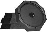 SnapPad Xtra Permanently Attached RV Leveling Jack Pad for LCI 6 inch Square Landing Feet (Square 6 4-Pack)