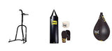 Everlast Dual Station Heavy Bag Stand, 100-Lb, Speedbag, Value Bundle