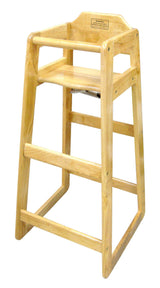 Winco CHH-601 Wooden Pub Height High Chair 41×22