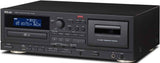 Teac Cassette and CD Player with USB Recorder and Mic Input Ad-850