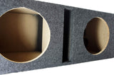 Car Audio Dual 10 Vented Subwoofer Stereo Sub Box Ported Enclosure 5/8 MDF