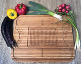 Organic Extra Large Bamboo Cutting Board – Extra Large Wood Cutting Board – Bamboo Carving Board for Meat Cheese and Vegetables ?C Reversible Large Wooden Cutting Boards for Kitchen ?C Reversible Cuttin