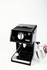 De’Longhi ECP3120 15 Bar Espresso Machine with Advanced Cappuccino System, 9.6 x 7.2 x 11.9 inches, Black/Stainless Steel