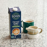 SOWN Organic Oat Creamer Unsweetened – Barista Oat Milk Non Dairy Coffee Creamer – Plant Based, Dairy-Free, Vegan, 0g Added Sugar, Gluten-Free, Non-GMO, Shelf Stable – 32oz (Pack of 6)