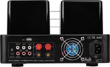 Dayton Audio HTA100BT Hybrid Stereo Tube Amplifier with Bluetooth USB AUX Phono in SUB Out 100W 2024 Best Sellers