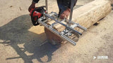 Chainsaw mill Portable Chainsaw mill 14-36 Inch steel and Aluminum Planking Milling Bar Size Cutting Milling