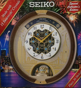 SEIKO Swarovski Melody in Motion Wall clock-2019 edition-QXM382BRH