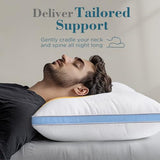 viewstar Bed Pillows King Size Set of 2, Hotel Quality, Down Alternative Big Pillow for Back, Stomach or Side Sleepers, Firm