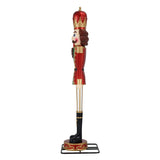 2025 Animated Christmas Nutcracker Blow Mold Decoration, Multicolor, 9′, by Holiday Time