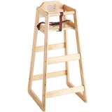 Winco CHH-601 Wooden Pub Height High Chair 41×22