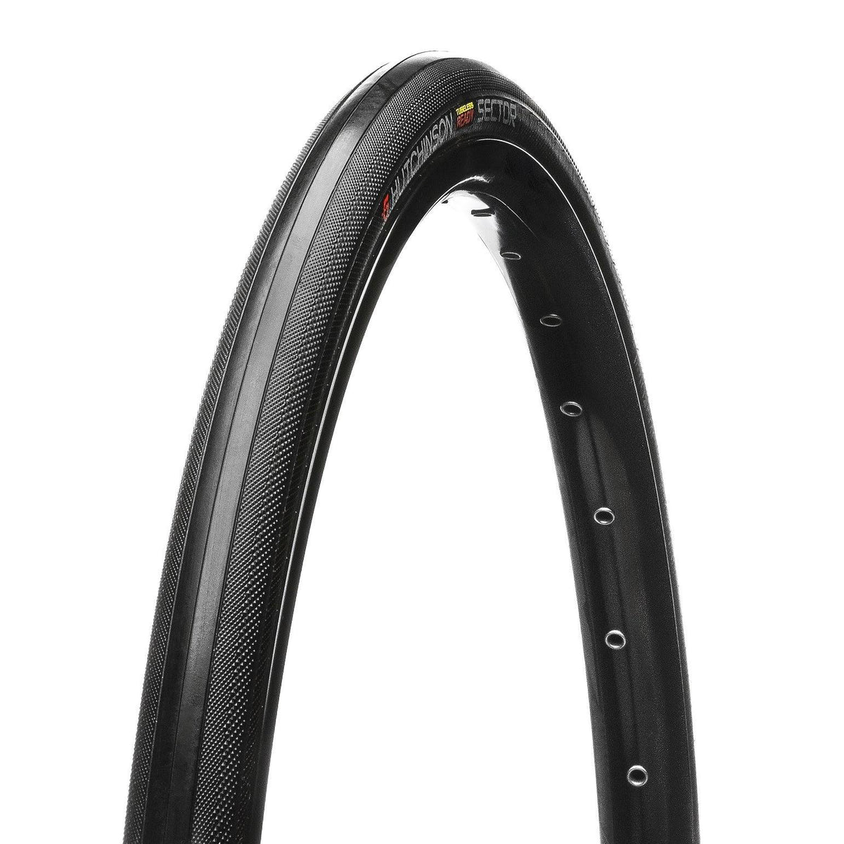 Hutchinson Sector 32 Road Tubeless Folding Tire, 700×32, Black