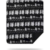 Denali Home Bear Throw Blanket, Black – Black