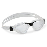 Aqua Sphere Kayenne Goggle with Clear Lens, Clear/Black, Regular
