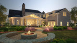Lithonia Lighting Olfl 14 PE DDB M4 25-Watt Dark Bronze Integrated LED Outdoor Flood Light