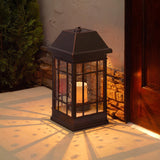 Smart Solar 3900KR1 San Rafael Estate Style Solar Lantern, 22-Inch, Antique-Bronze