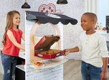 Toys AND Games Little Tikes Real Wood Pizza Restaurant Wooden Play Kitchen Cook and Serve with Realistic Lights Sounds and Dual-Sided Play, 20+ Accessories Set, Gift for Kids, Large Toy for Girls & Boys Ages 3+