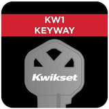 Kwikset Arlington Single Cylinder Handleset Lido Lever SmartKey Antique Brass