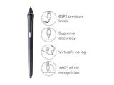 Wacom Intuos Pro Digital Graphic Drawing Tablet for Mac or PC, Small (PTH460K0A)