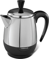 Farberware 2-4-Cup Percolator, Stainless Steel, FCP240