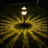 Solpex 4pack high Lumen Solar Pathway Lights??Metal Solar Path Lights??2 Bright LED??Waterproof IP65 Auto On/Off Solar Garden Lights for Walkway Driveway Yard