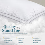 viewstar Bed Pillows King Size Set of 2, Hotel Quality, Down Alternative Big Pillow for Back, Stomach or Side Sleepers, Firm