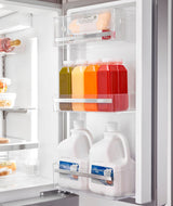 Bosch – 800 Series 21 Cu. Ft. French Door Counter-Depth Smart Refrigerator – Stainless steel