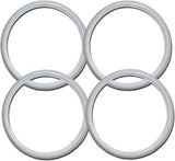Atlas Brand 20” inch White Walls Tire Insert Trim Set x4 Pieces