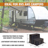Buyers Products 3013658 Polymer Step, Made in The USA, Non-Skid Surface, Ideal Entrance Stairs for Campers, RVs, Boats, Lightweight & Easy to Carry