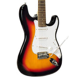 Pyle 97077080M Beginner Electric Guitar Package – Sun Burst