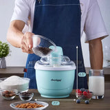 Ice Cream & Ice Cream Makers Collection Elite EIM520M 1 Quart Automatic Easy Homemade Electric Ice Cream Maker, Frozen Yogurt, Sorbet, Gelato Treat, with Recipes, Mint(Spearmint)