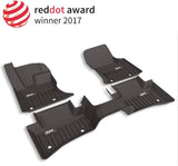 3W?Floor?Mats?Compatible for Range Rover Velar 2017-2022 TPE?All?Weather?Custom?Fit?Floor?Liner?for Range Rover Velar1st?and?2nd?Row?Full?Set Car?Liners Black